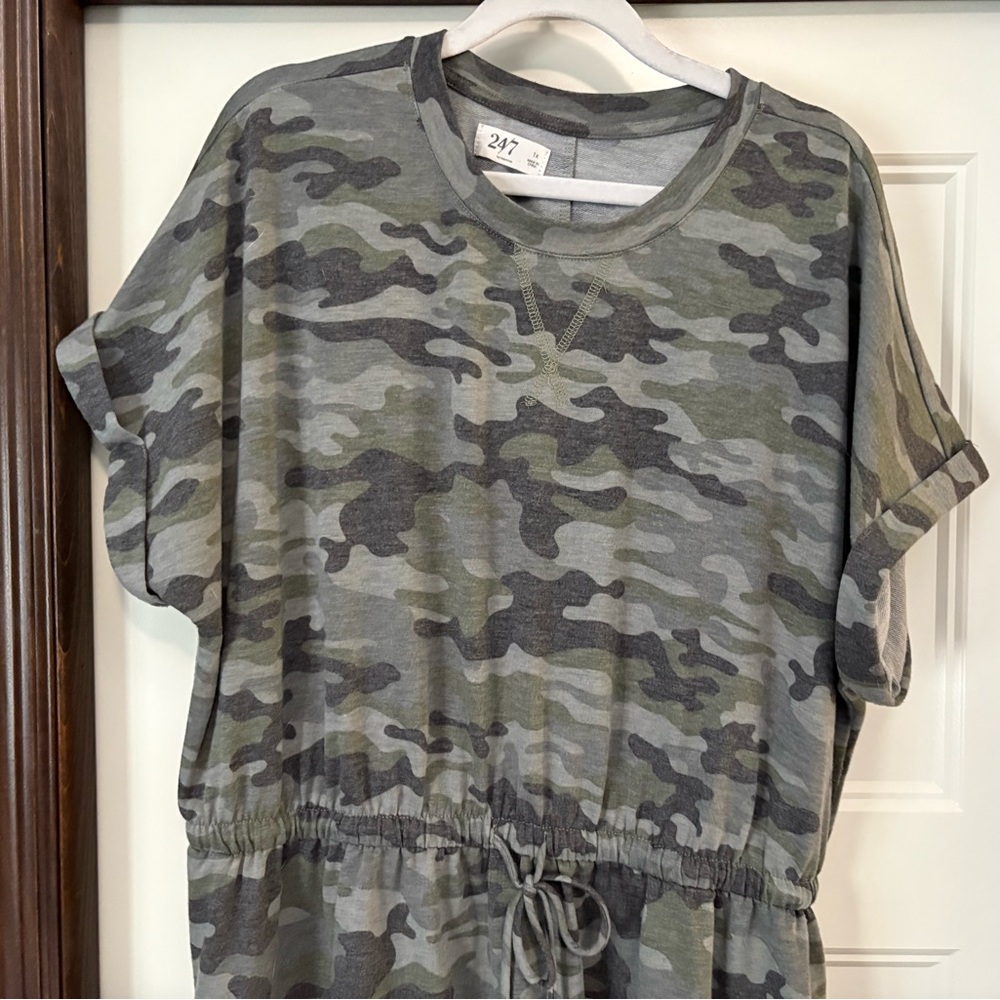 💐SPRING STOCK-UP💐 Casual Camo Dress - Picture 4 of 4